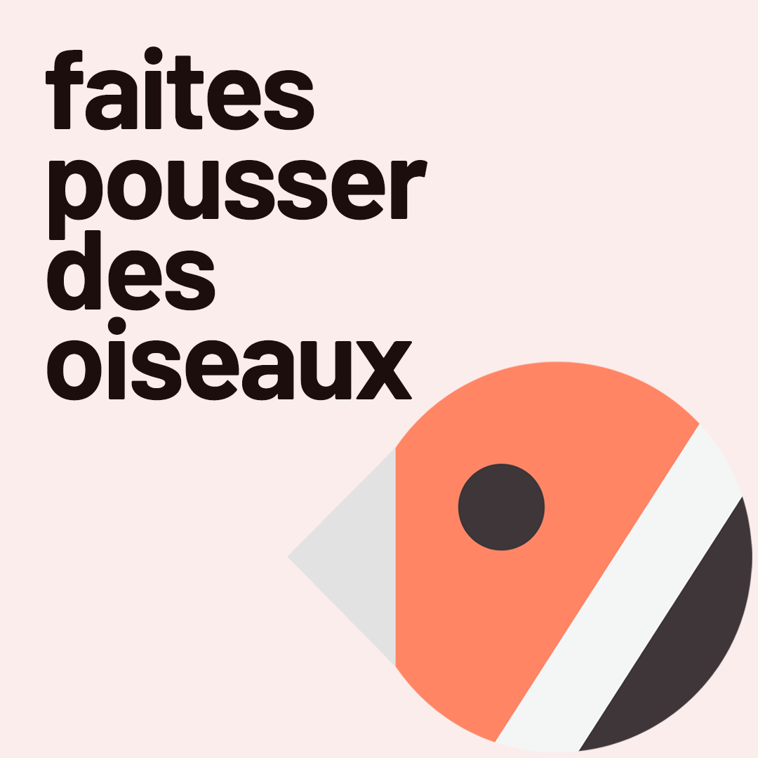 Faites pousser des oiseaux