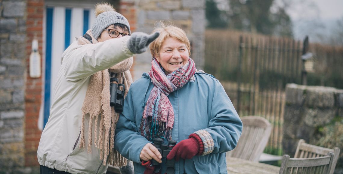 Observatrices lors du Grand Recensement des oiseaux de jardin