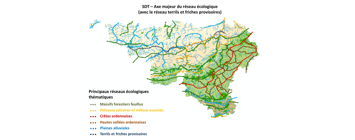 Axe majeur du réseau écologique