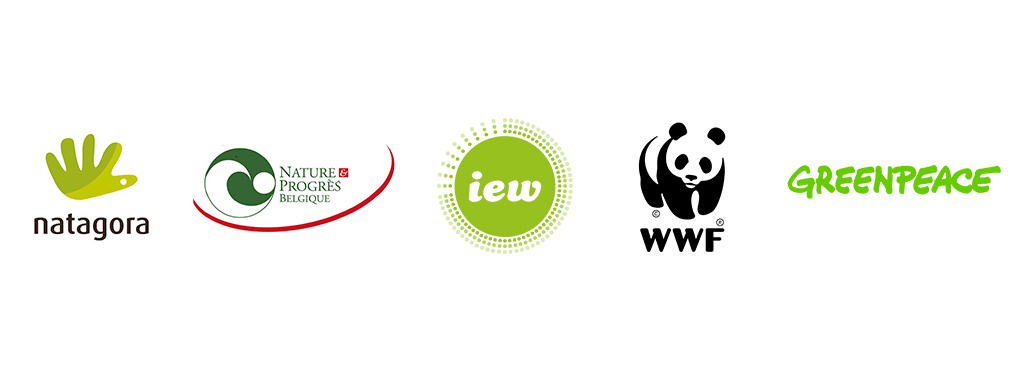 Logos des ONG's de la Coalition