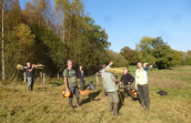 Gestion bénévole sous le soleil d'octobre