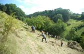 Un week-end convivial et efficace au Vallon du Wayot et au Coteau de Mont