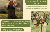 Affiche de la fête de la faux