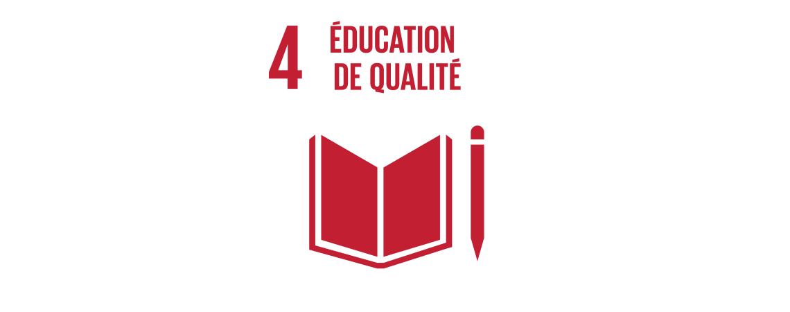 objectif de développement durable 4 "Éducation de qualité"