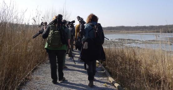 Participants à la formation ornitho