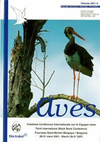 Couverture du bulletin Aves n°40/1-4