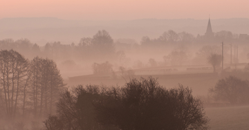 panorama brouillard