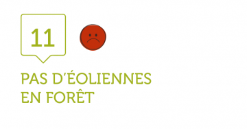 11. PAS D’EOLIENNES EN FORET