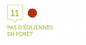 11. PAS D’EOLIENNES EN FORET  